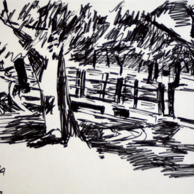 Pen Humboldt Bridge Sketch smaller