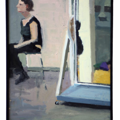 figure by mirror smaller